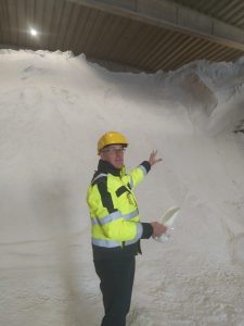 Michael on the site